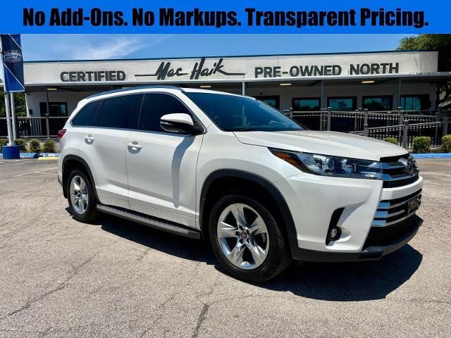 2019 Toyota Highlander Limited for sale in San Antonio, TX
