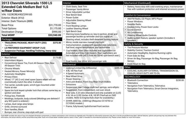 2013 Chevrolet Silverado 1500 LS