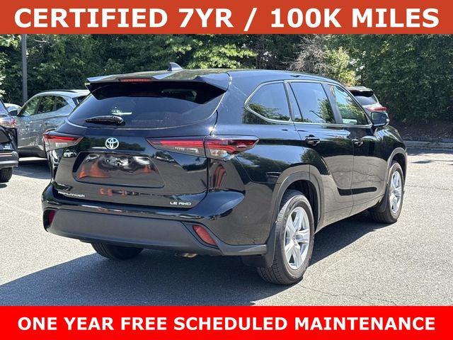 2024 Toyota Highlander LE 2024 Toyota Highlander LE