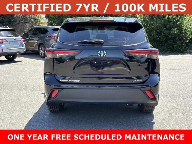2024 Toyota Highlander LE 2024 Toyota Highlander LE