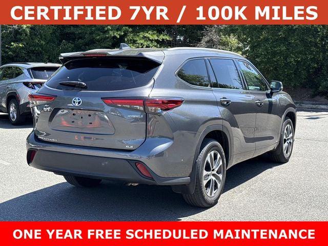 2022 Toyota Highlander Hybrid XLE 2022 Toyota Highlander Hybrid XLE