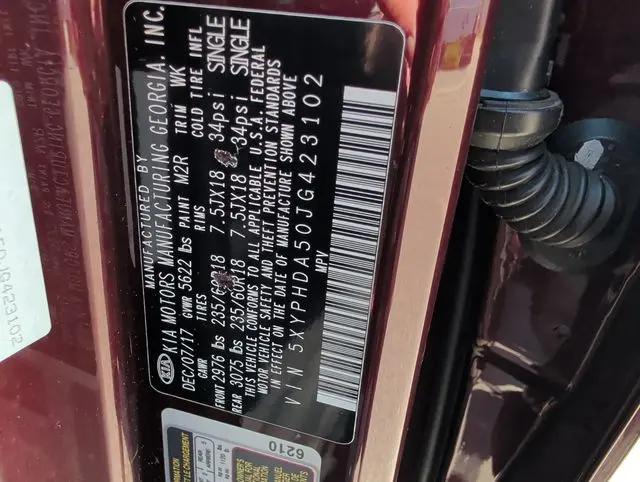 2018 Kia Sorento 3.3L EX