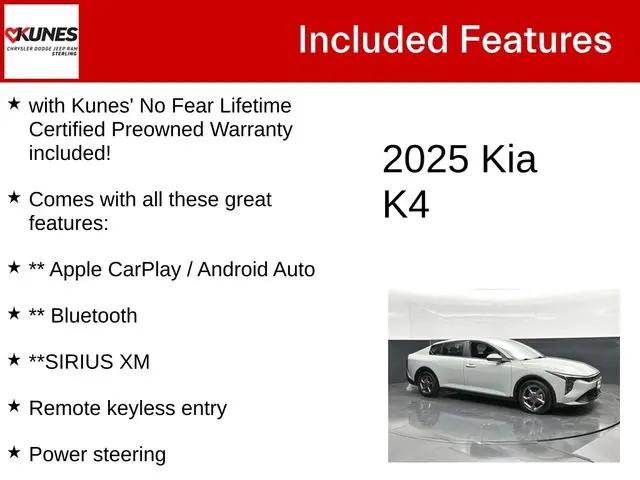 2025 Kia K4 LXS