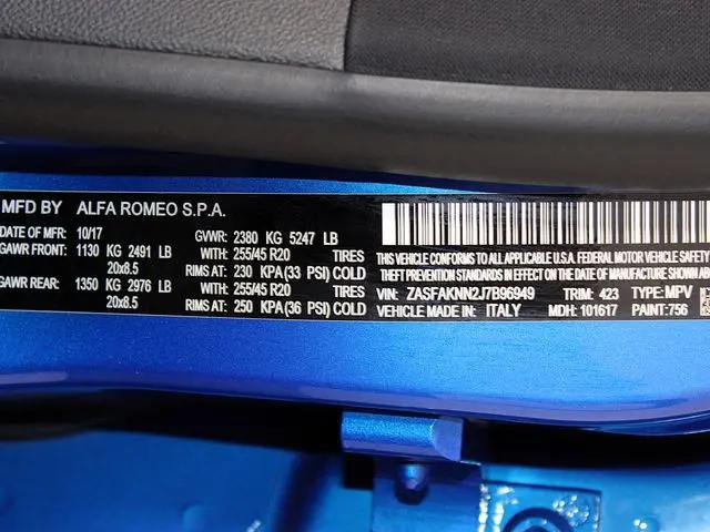 2018 Alfa Romeo Stelvio Ti Sport AWD