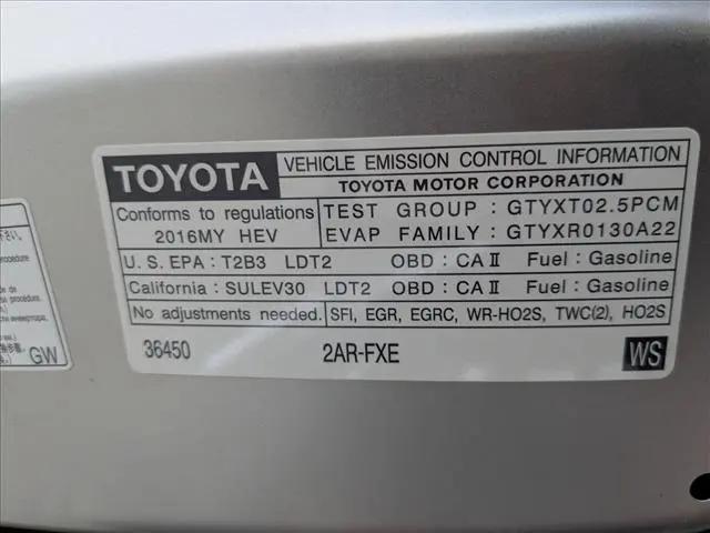 2016 Toyota RAV4 Hybrid XLE