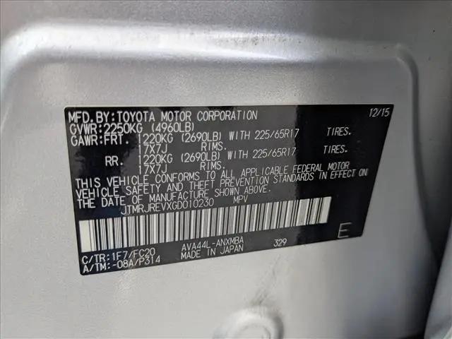 2016 Toyota RAV4 Hybrid XLE