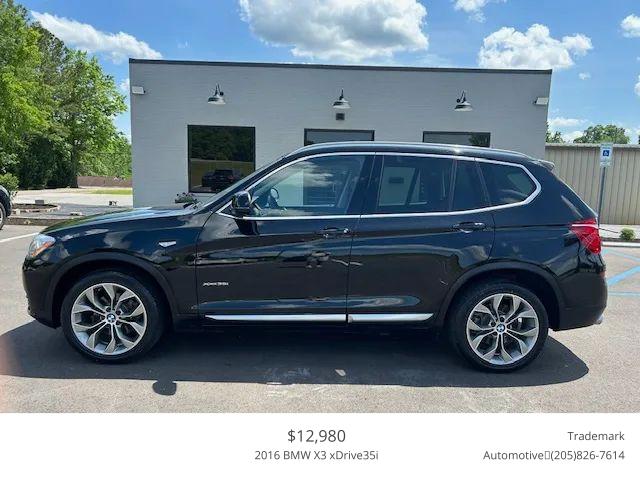 2016 BMW X3 xDrive35i for sale in Tuscaloosa, AL