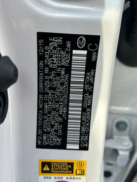 2016 Lexus ES 350 350