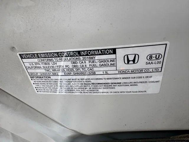 2016 Honda Civic EX-T
