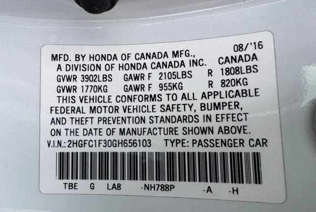 2016 Honda Civic EX-T