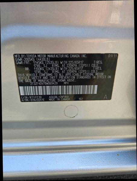 2011 Toyota RAV4 Base