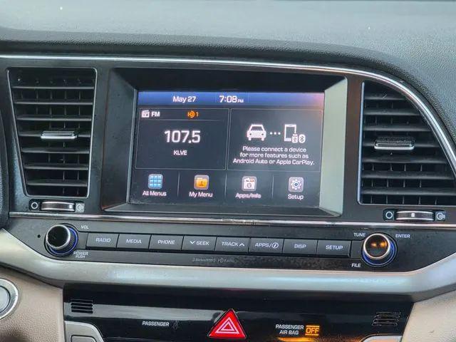 2018 Hyundai Elantra Value Edition