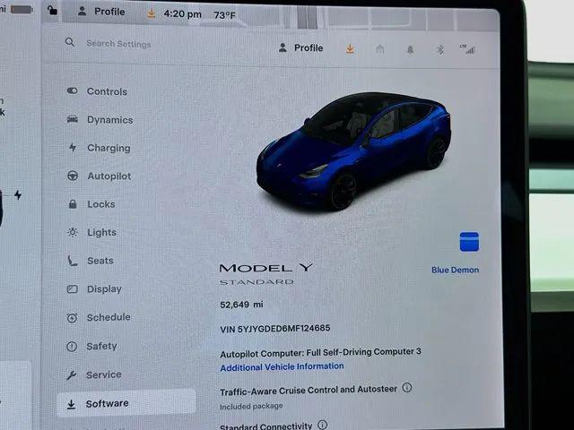 2021 Tesla Model Y Standard Range Rear-Wheel Drive