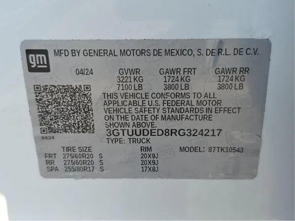 2024 GMC Sierra 1500 4WD Crew Cab Short Box SLT