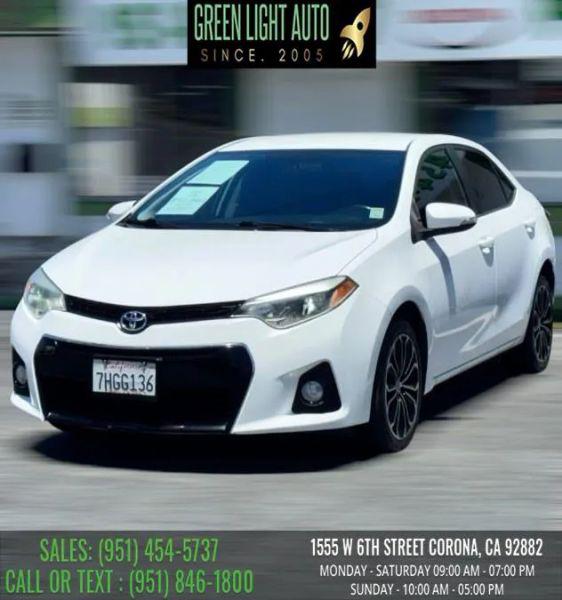 2014 Toyota Corolla S Plus