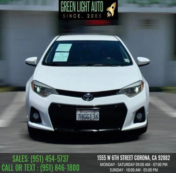 2014 Toyota Corolla S Plus
