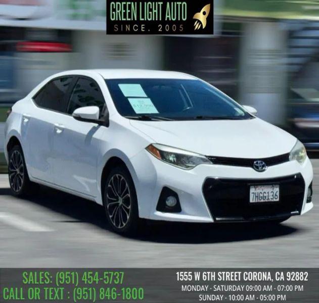 2014 Toyota Corolla S Plus