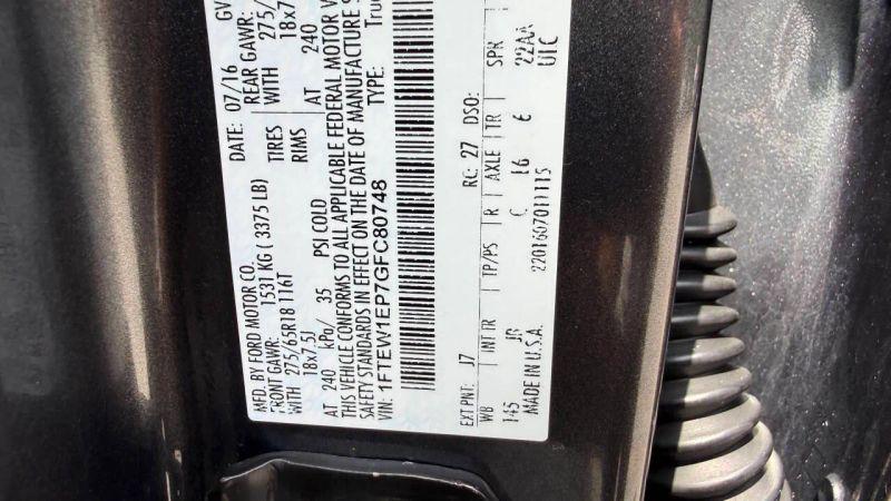 2016 Ford F-150 XLT