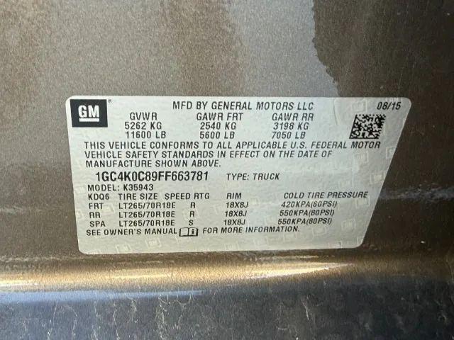 2015 Chevrolet Silverado 3500HD LTZ