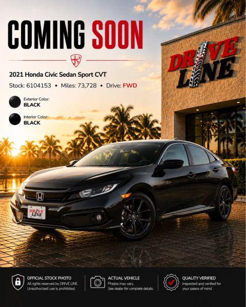 2021 Honda Civic Sport for sale in Jacksonville, FL