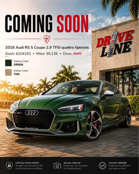 2018 Audi RS5 2.9T for sale in Jacksonville, FL