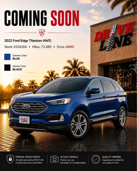 2022 Ford Edge Titanium for sale in Jacksonville, FL
