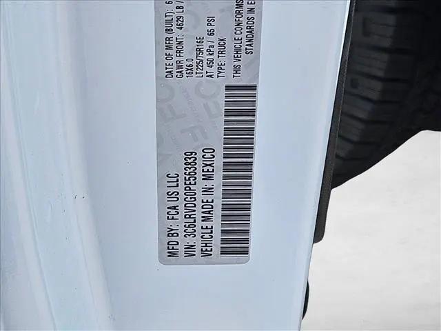 2023 Ram ProMaster 2500 Cargo Van High Roof 159" WB