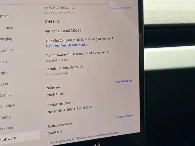 2025 Tesla Model 3 Long Range Rear-Wheel Drive