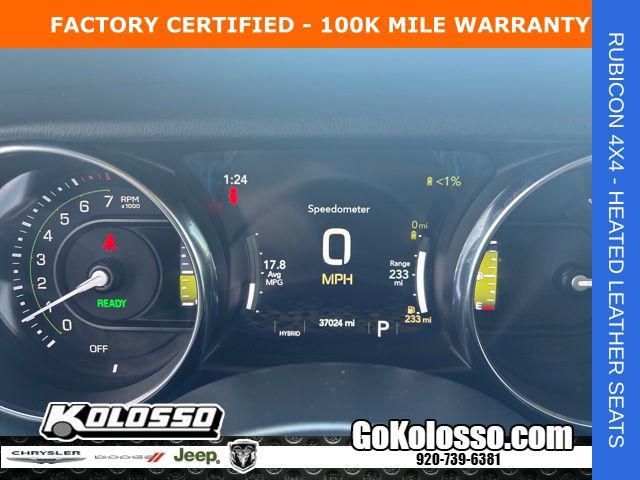 2022 Jeep Wrangler 4xe Unlimited Rubicon 4x4