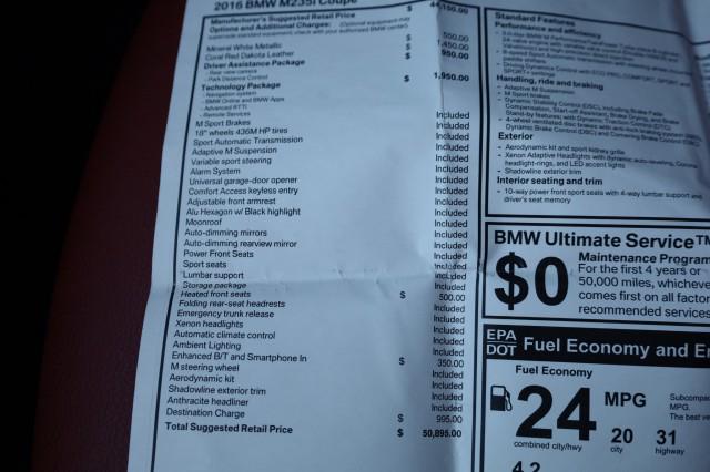 2016 BMW M2 M235i
