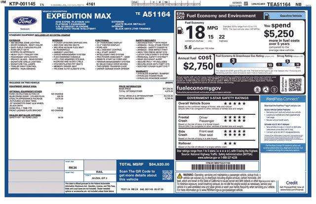 2026 Ford Expedition Max Platinum MAX