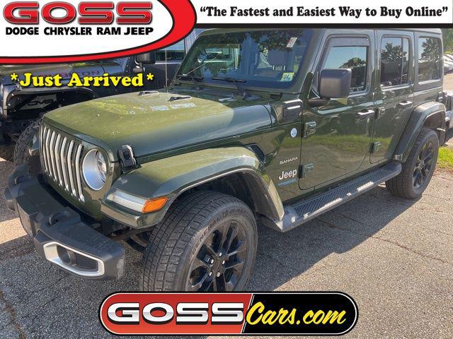 2021 Jeep Wrangler 4xe Unlimited Sahara 4x4 for sale in South Burlington, VT