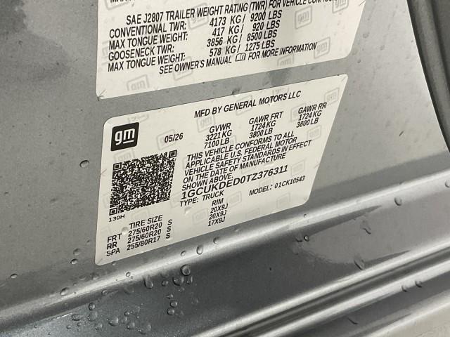 2026 Chevrolet Silverado 1500 4WD Crew Cab Standard Bed LT