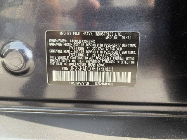 2011 Subaru Forester 2.5X Premium