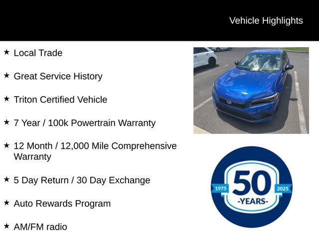 2024 Honda Civic Sport