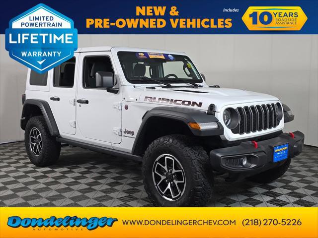2025 Jeep Wrangler 4-Door Rubicon 4x4 for sale in BAXTER, MN