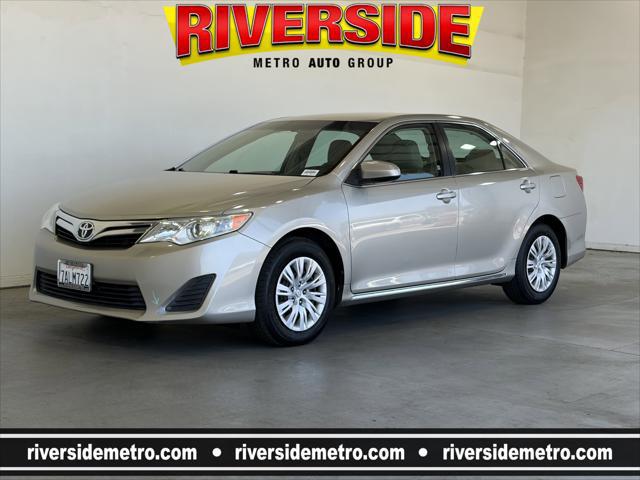 2013 Toyota Camry LE for sale in RIVERSIDE, CA