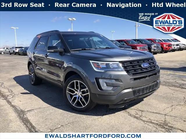 2017 Ford Explorer Sport for sale in Hartford, WI