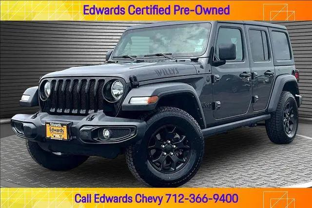 2023 Jeep Wrangler 4-Door Willys Sport 4x4 for sale in Council Bluffs, IA