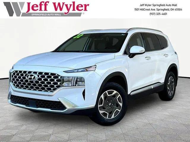 2022 Hyundai Santa Fe Hybrid Blue for sale near Springfield, OH