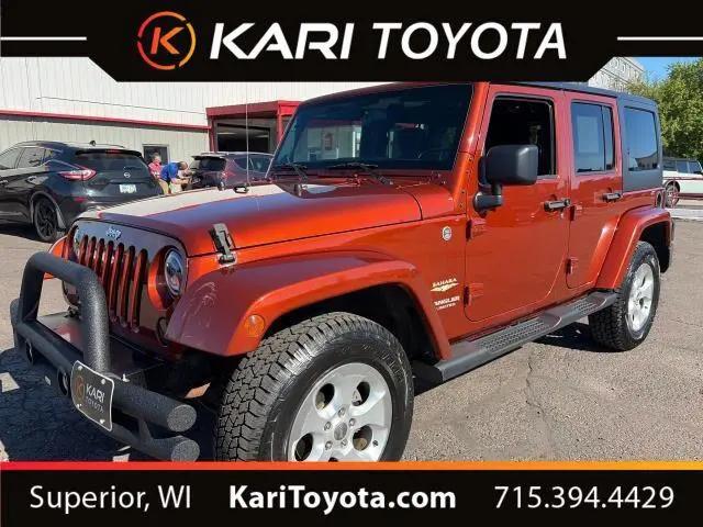 2014 Jeep Wrangler Unlimited Sahara for sale in Superior, WI