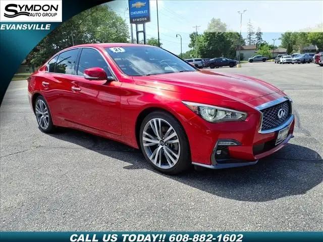 2021 INFINITI Q50 SENSORY AWD for sale in Evansville, WI