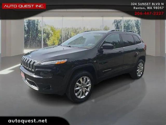 2015 Jeep Cherokee Limited for sale in Renton, WA