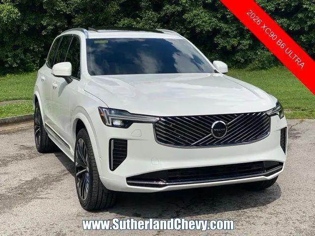 2026 Volvo XC90 Ultra, B6 AWD Gas (mild hybrid), Gasoline, Bright, 7 Seats for sale in Nicholasville, KY