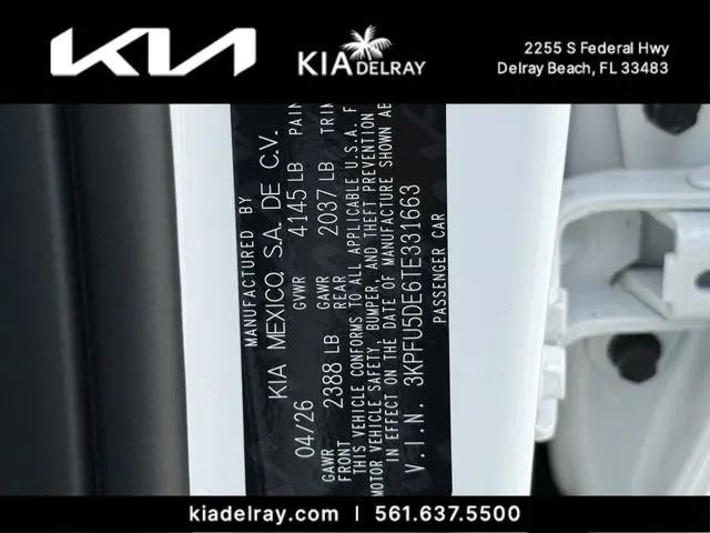 2026 Kia K4 GT-Line