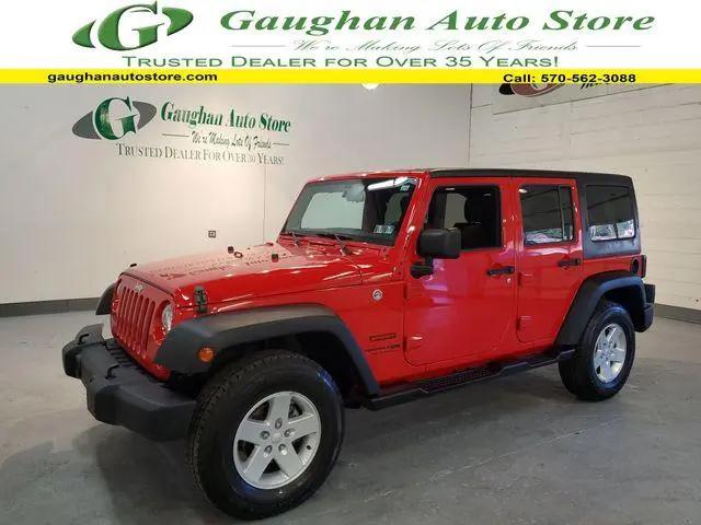 2018 Jeep Wrangler JK Unlimited Sport S 4x4 for sale in Taylor, PA