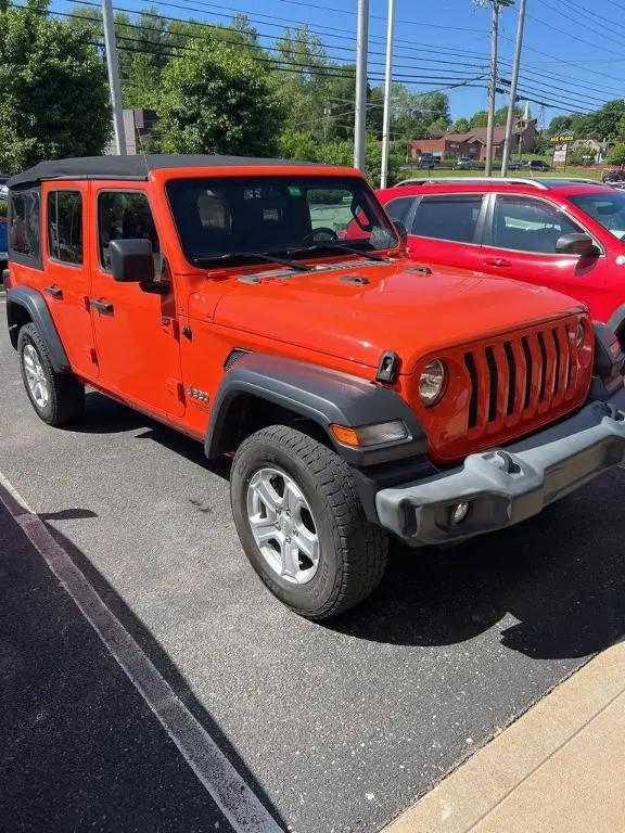 2019 Jeep Wrangler Unlimited Sport S 4x4 for sale in McMurray, PA