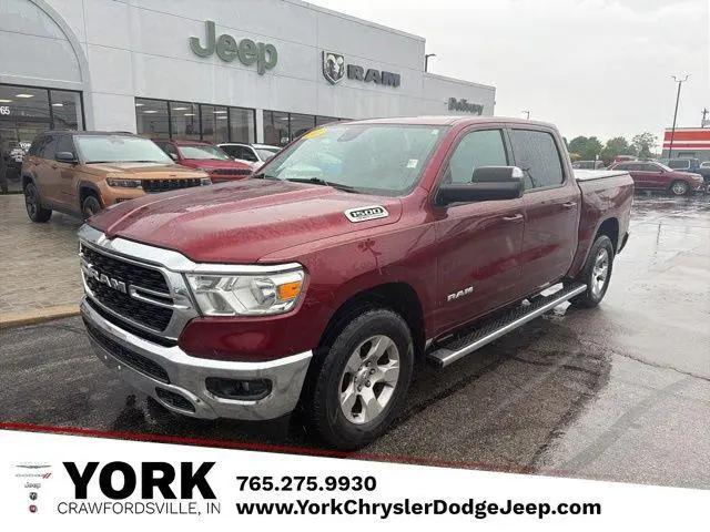 2022 Ram 1500 Big Horn Crew Cab 4x4 5'7" Box for sale in Greencastle, IN