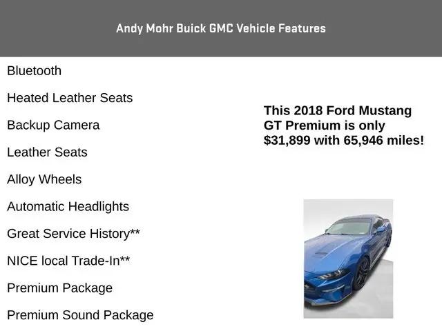 2018 Ford Mustang GT Premium