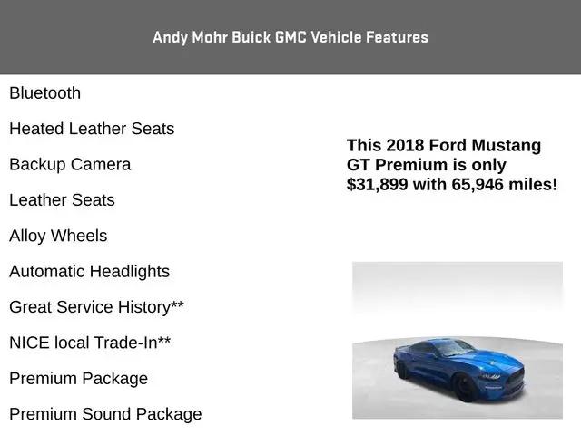 2018 Ford Mustang GT Premium